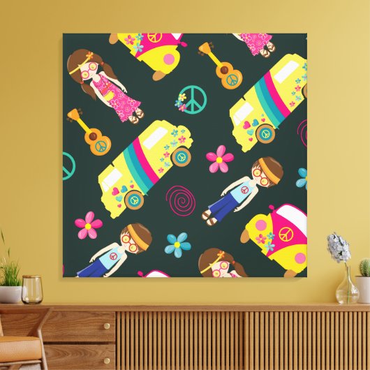 Behoud of ontwerp uw eigen canvas afdruk (Insitu (Woonkamer))