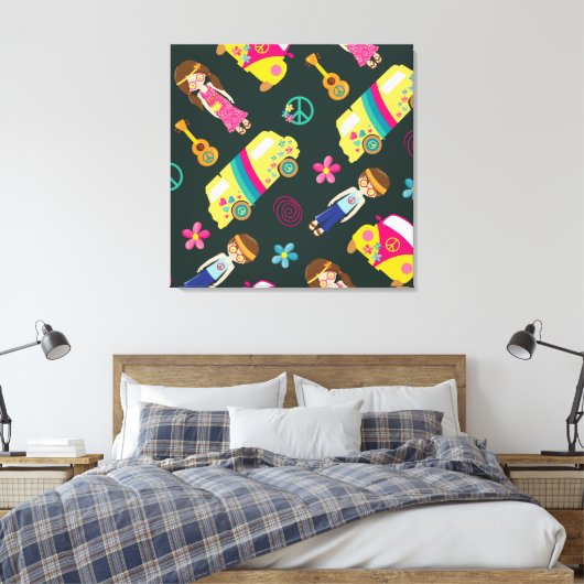 Behoud of ontwerp uw eigen canvas afdruk (Insitu (Slaapkamer))