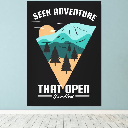 Behoud of ontwerp uw eigen canvas afdruk (Insitu (Houten vloer))