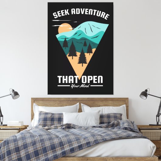 Behoud of ontwerp uw eigen canvas afdruk (Insitu (Slaapkamer))