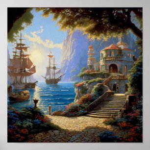 Behoud of ontwerp uw eigen poster