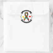 Behoud of ontwerp uw eigen ronde sticker (Tas)