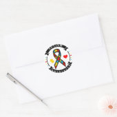 Behoud of ontwerp uw eigen ronde sticker (Envelop)