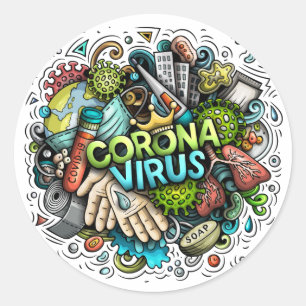 Behoud of ontwerp uw eigen ronde sticker