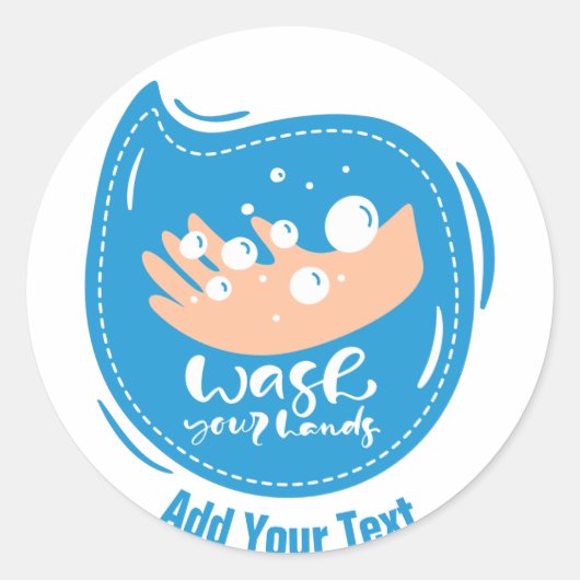 Behoud of ontwerp uw eigen ronde sticker (Voorkant)