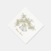 Behoud of ontwerp uw eigen standaard Cocktail Napk Servet (Hoek)