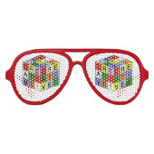 Behoud of ontwerp uw eigen systeem:-) aviator zonnebril (Voorkant)