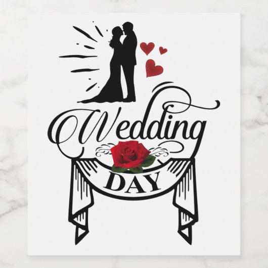 Behoud of ontwerp uw eigen wijn etiket (Enkel label)