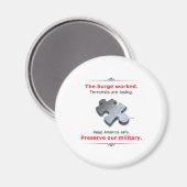 Behoud ons leger magneet (Voorkant / Achterkant)