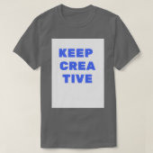 behoud van crea - tief pet op stikstof t-shirt (Design voorkant)