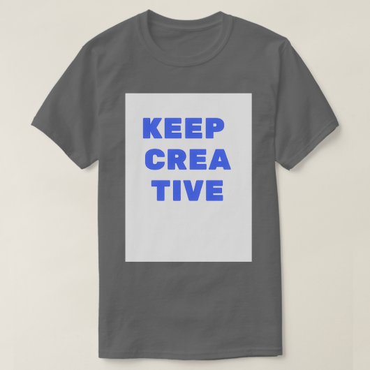 behoud van crea - tief pet op stikstof t-shirt (Design voorkant)