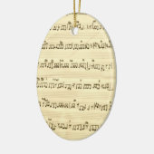 Behoud van de beloofde zgn. muziekvocale muziek keramisch ornament (Links)