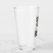 Behoud van de dieractivist Rhinos Rhino Glas (Rechts)