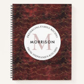 Behoud van familierecepten Bourgondië Vakantie Rec Notitieboek (Voorkant)