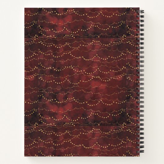 Behoud van familierecepten Bourgondië Vakantie Rec Notitieboek (Achterkant)