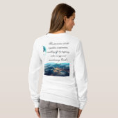 behoud van het klimaat op aarde t-shirt (Achterkant volledig)