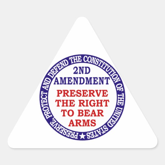 Behoud van het recht op Beer ( 2de wijziging ) Sticker (Voorkant)