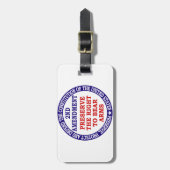 Behoud van het recht op Beer ( 2e amendement ) Bagagelabel (Voorkant verticaal)