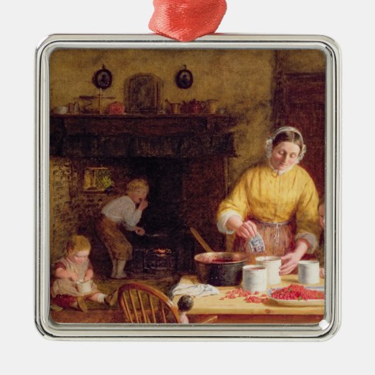 Behoud van jam metalen ornament (Voorkant)