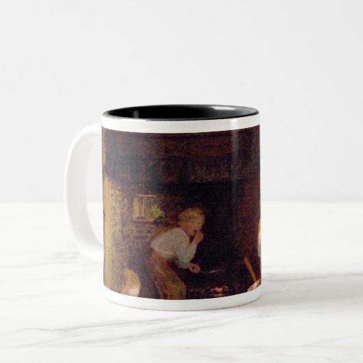 Behoud van jam tweekleurige koffiemok (Voorkant links)