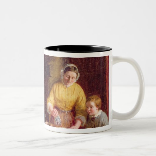 Behoud van jam tweekleurige koffiemok (Rechts)