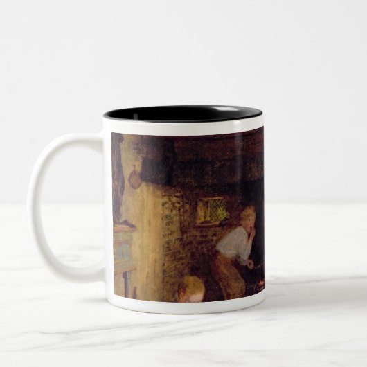 Behoud van jam tweekleurige koffiemok (Links)