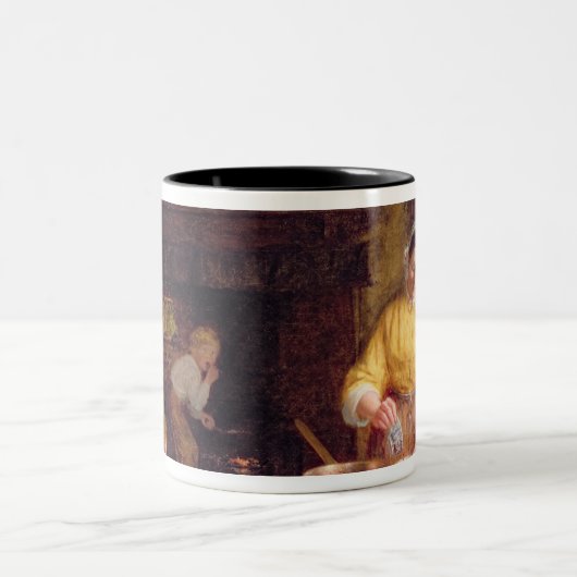 Behoud van jam tweekleurige koffiemok (Center)