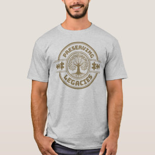 Behoud van legaten Genealogie Familie DNA T-shirt