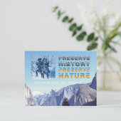 Behoud van nationaal park ABH Briefkaart (Staand voorkant)