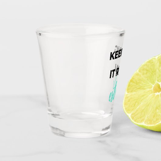 Behoud van onroerend goed 2 shot glas (Links)