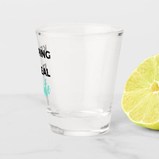 Behoud van onroerend goed 2 shot glas (Rechts)