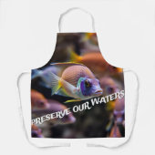 Behoud van onze wateren schort (Voorkant)