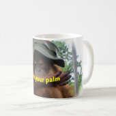 Behoud van palmolie Orangutan Koffiemok (Voorkant rechts)