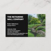 Behoud van Wall Company Visitekaartje (Voorkant)