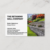 Behoud van Wall Company Visitekaartje (Voorkant)