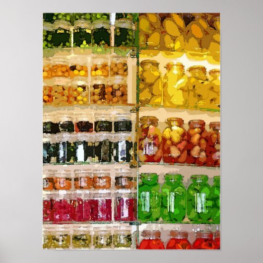 Behoud van Waterverf KunstPoster Poster (Voorkant)