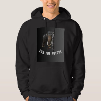 Behoud voor de toekomst van de olifant hoodie