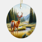 Behoudend Amerikaans Antilope Dier Keramisch Ornament (Links)
