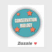 Behoudsbiologie Sticker (Vel)