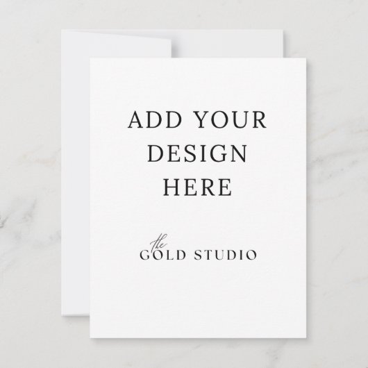 Behuizing Kaart Blank Sjabloon (4.25 x 5.5) (Achterkant)