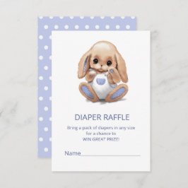 Behuizing Kaart met een schattig pluche konijntje