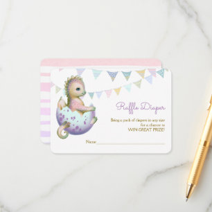 Behuizing Kaart met een schattige draak.