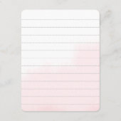 Behuizing Kaart Vrijgezellenfeest datum nacht idee (Achterkant)