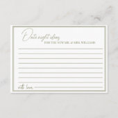 Behuizing Kaart Vrijgezellenfeest datum nacht idee (Voorkant)