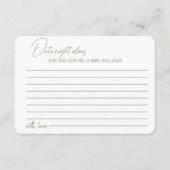 Behuizing Kaart Vrijgezellenfeest datum nacht idee (Voorkant)