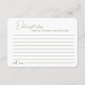 Behuizing Kaart Vrijgezellenfeest datum nacht idee (Voorkant)