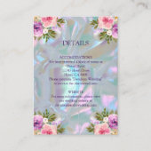 Behuizing Kaarten Faux Moeder van Pearl (Voorkant)