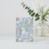 Behuizing Kaarten Faux Moeder van Pearl (Staand voorkant)