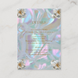 Behuizing Kaarten Faux Moeder van Pearl