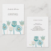 Behuizing Kaarten Routebeschrijving Receptie Trouw (Voorkant / Achterkant)